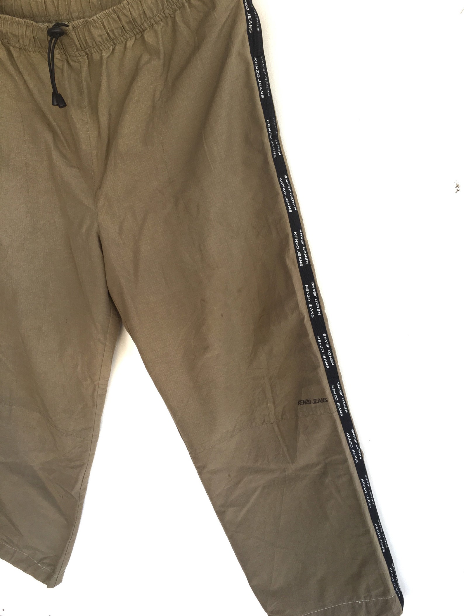 three quarter track pants