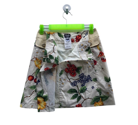 Vtg 90s rare Dolce and Gabbana tropical all overp… - image 5