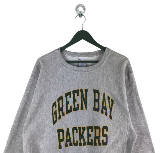 Vtg rare 90s Champion reverse weave Green Bay Pac… - image 2