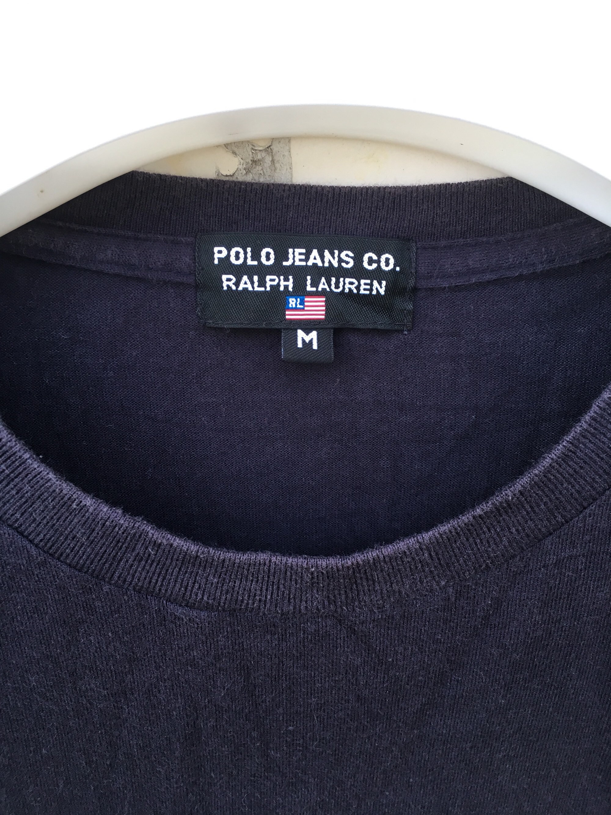 Vtg Rare 90s Polo Jeans Company by Ralph Lauren Big Logo