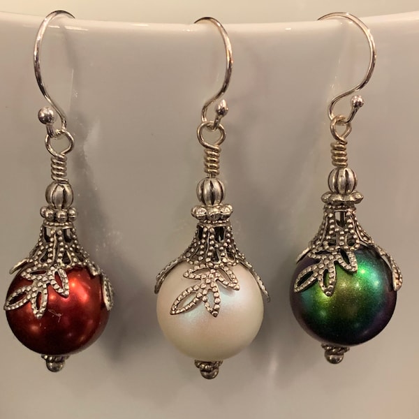 Ornament Earrings Etsy