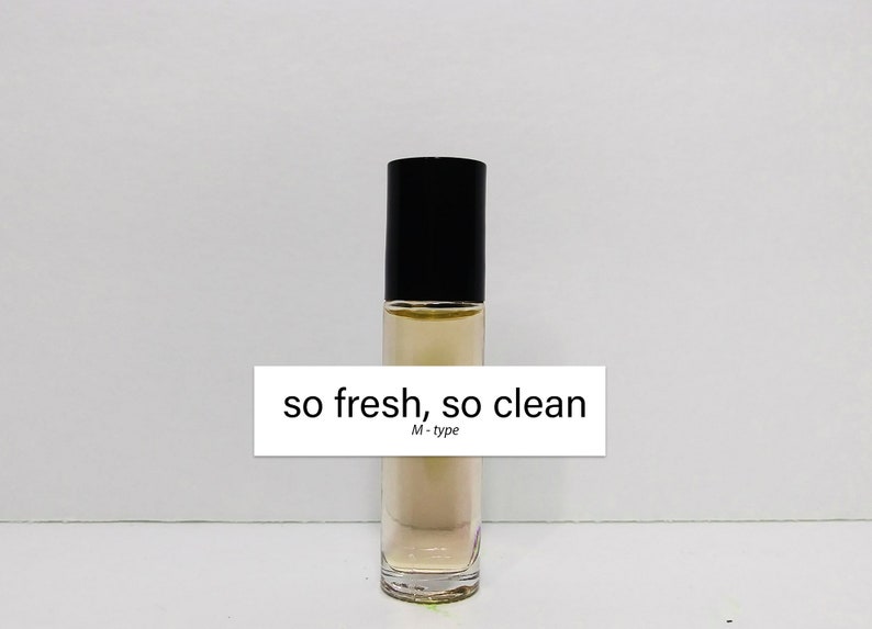 M So Clean So Fresh Perfume Oil Fragrance Oil Roll On Etsy