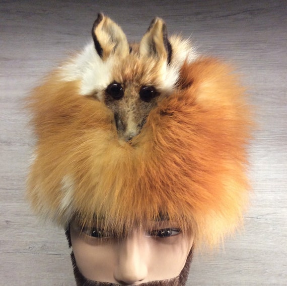 fox head hat