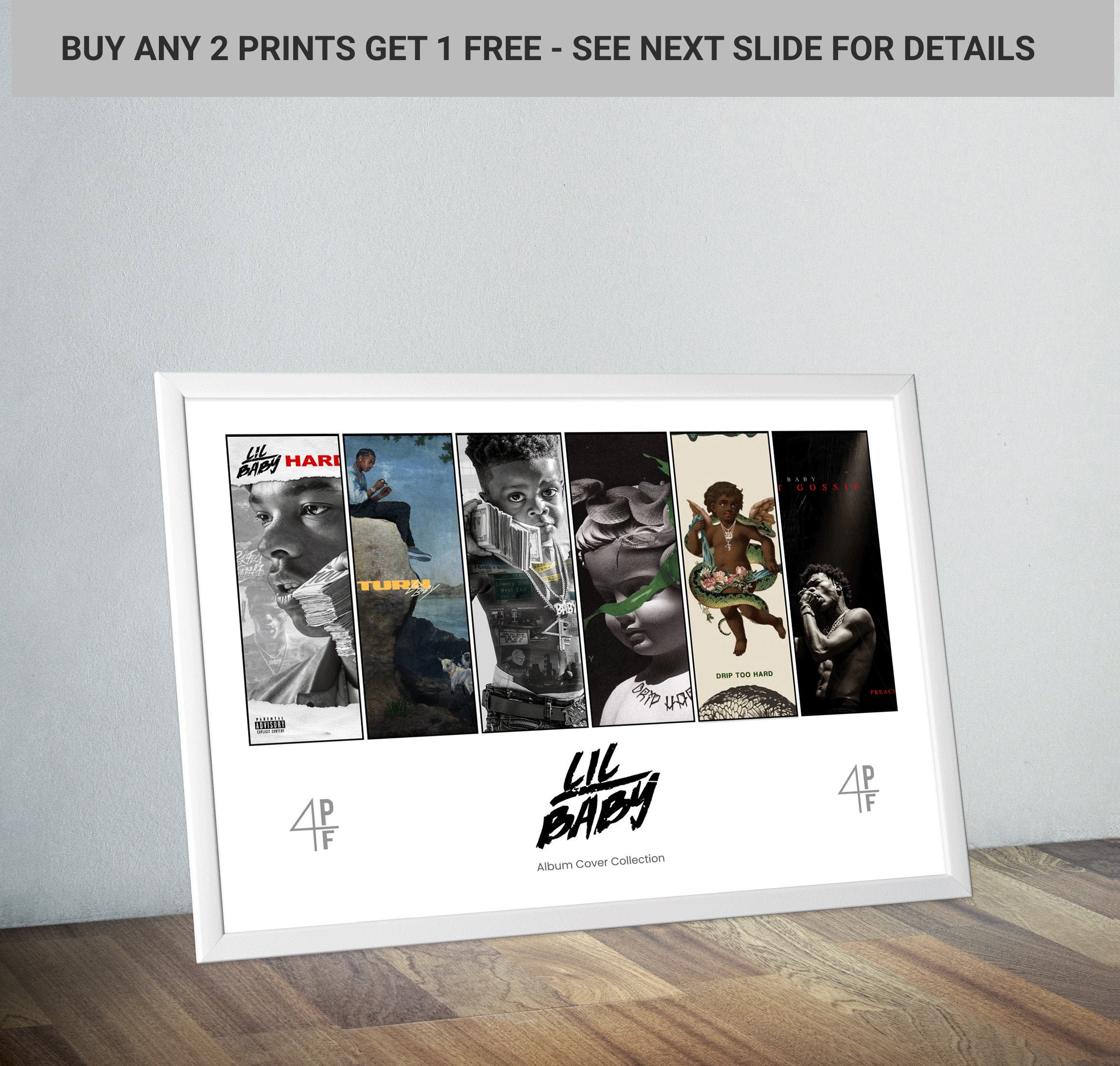 LIL BABY Album Cover Poster Professional Print in HD Etsy