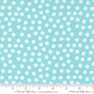 Moda - Picnic Pop by Me & My Sister - Awesome Aqua - 22437 24 - 100% cotton fabric - Sold by the yard(s)