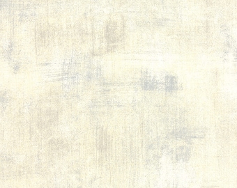 Moda - Grunge Basics - Creme - 30150 270 - 100% cotton fabric - Sold by the yard(s)
