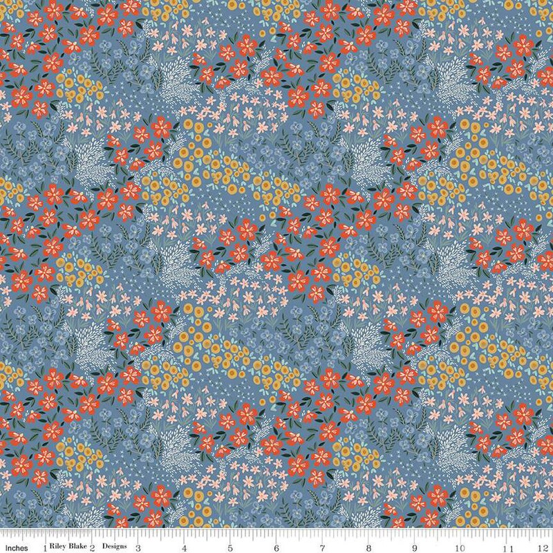 Denim Flower