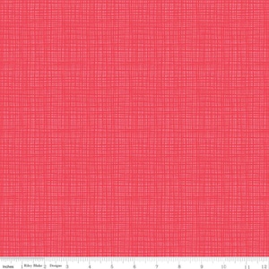 Riley Blake - Texture in Color - FLAMINGO - C610 FLAMINGO - 100% cotton fabric - Sold by the yard(s)