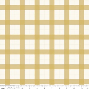 SALE - Riley Blake - Gingham Foundry - Gingham Honey - C11132 HONEY - 100% cotton fabric - Sold by the yard(s)
