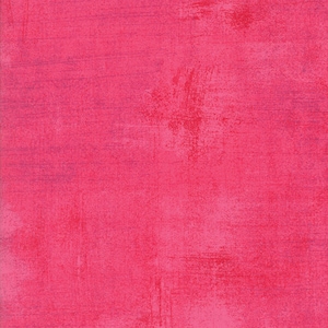 Moda Fabrics - Grunge - Paradise Pink - Basicgrey - 30150 328 - 100% cotton fabric - Sold by the yard(s)
