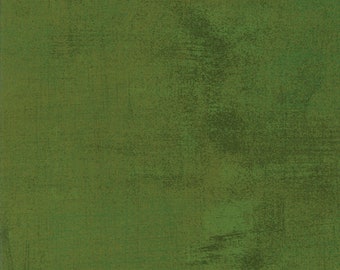 Moda - Grunge Basics - Olive Branch - 30150 345 - 100% cotton fabric - Sold by the yard(s)