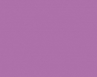 May include: A solid purple fabric with a subtle, repeating pattern of small white dots.