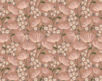 Riley Blake - Blush n Butterscotch - Main - Dusty Rose - C15590 DUSTY ROSE - 100% cotton fabric - Sold by the yard(s)