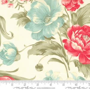 Moda - Collections Etchings - Parchment - 44330 11 - 100% cotton fabric - Sold by the yard(s)