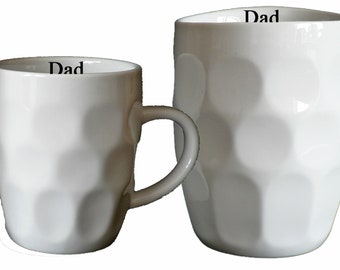 Ceramic dimple tankard, pint or half pint mug, personalised option
