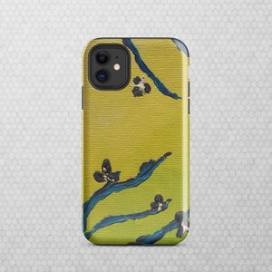 Yellow Floral Painting Tough Case for iPhone®