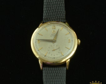 Omega 14kt Gold Automatic Bumper-Wind Wrist Watch
