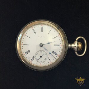 Rare Elgin Sidewinder Pocket Watch c.1911