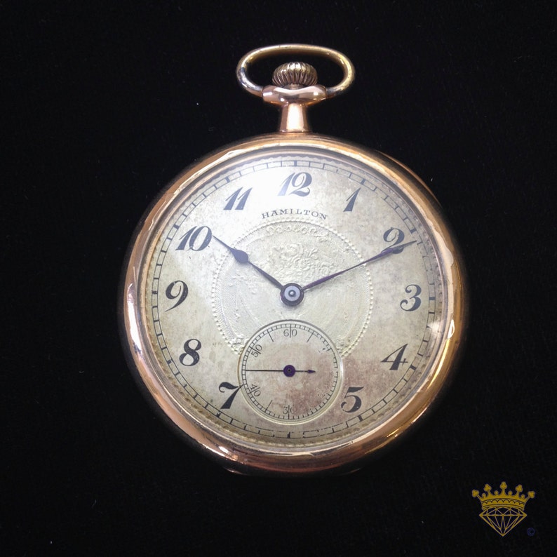 1921 hamilton pocket watch