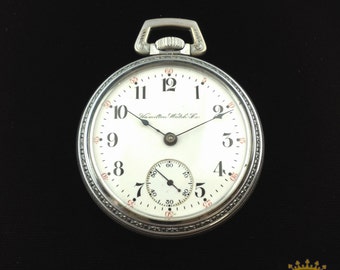 Montre de poche Hamilton 1906