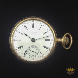 Vintage Waltham Sidewinder Pocket Watch c. 1906