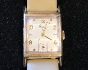 elgin deluxe wrist watch 1946