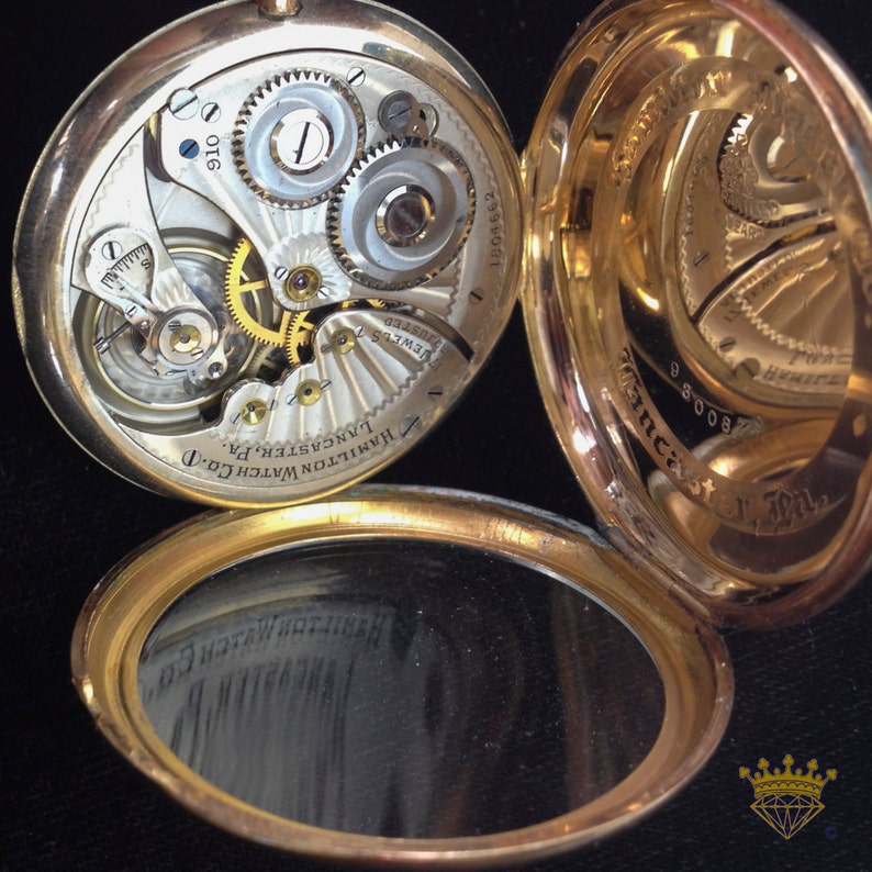 1921 hamilton pocket watch