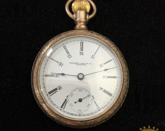 Fils de Murphy & Co., Toronto Canadian Railroad cadran montre de poche