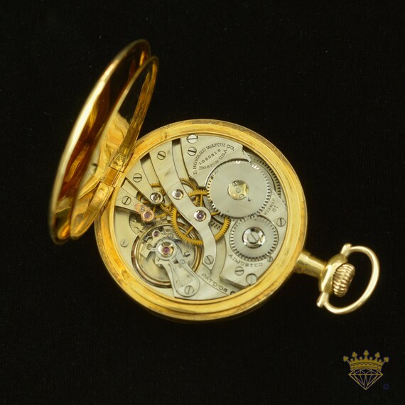 Rare 18kt Gold Howard Pocket Watch Gem