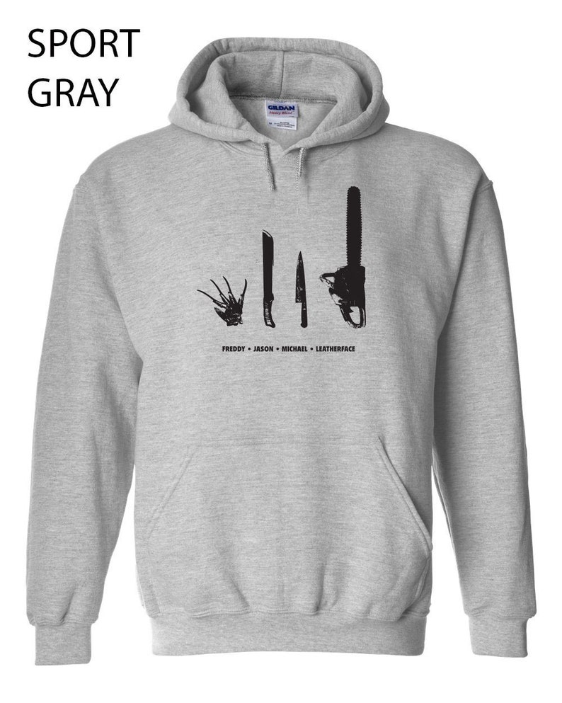 horror movie villain hoodie