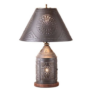 Tinner's Revere Lamp with Shade