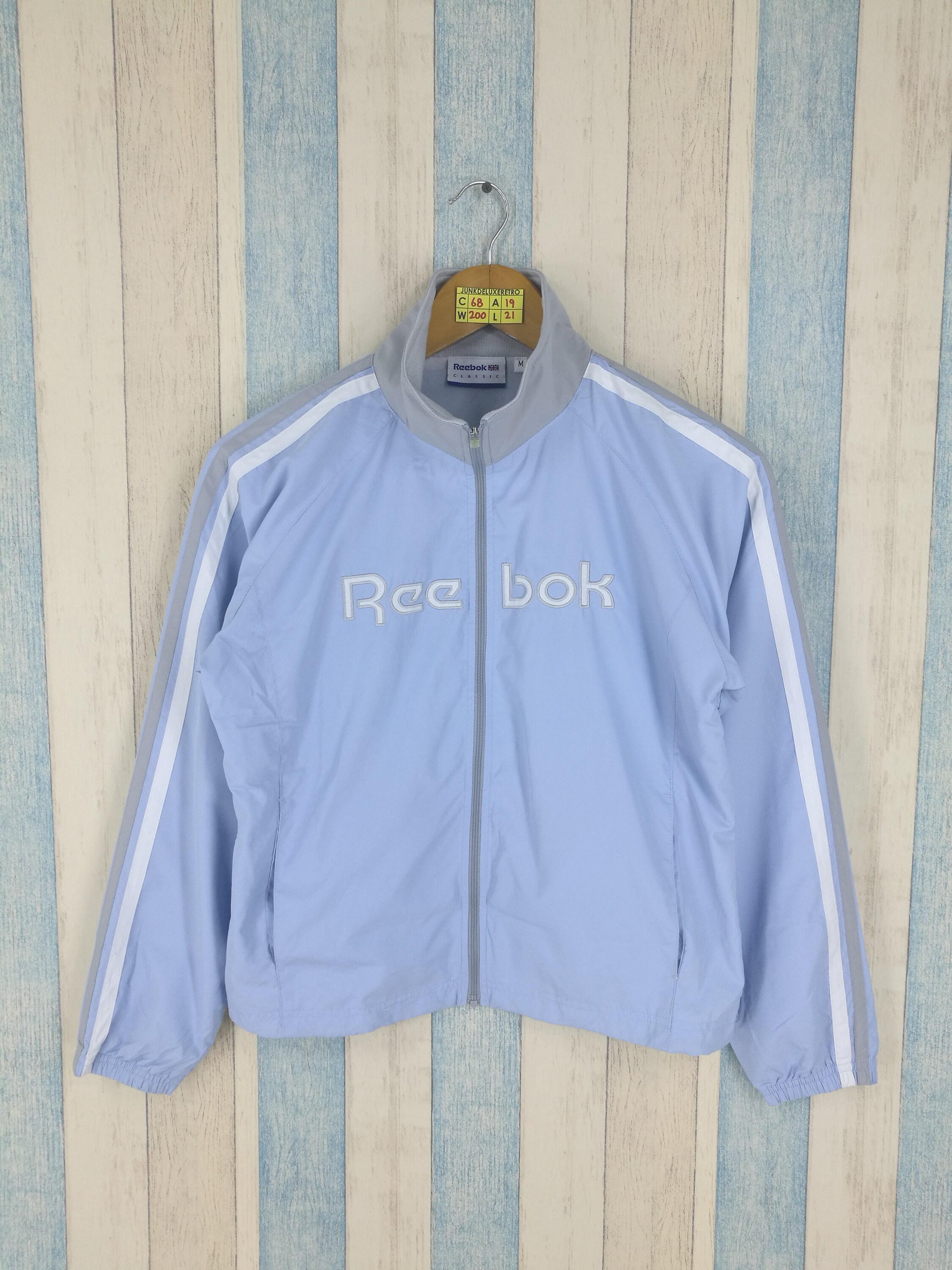 blue reebok jacket