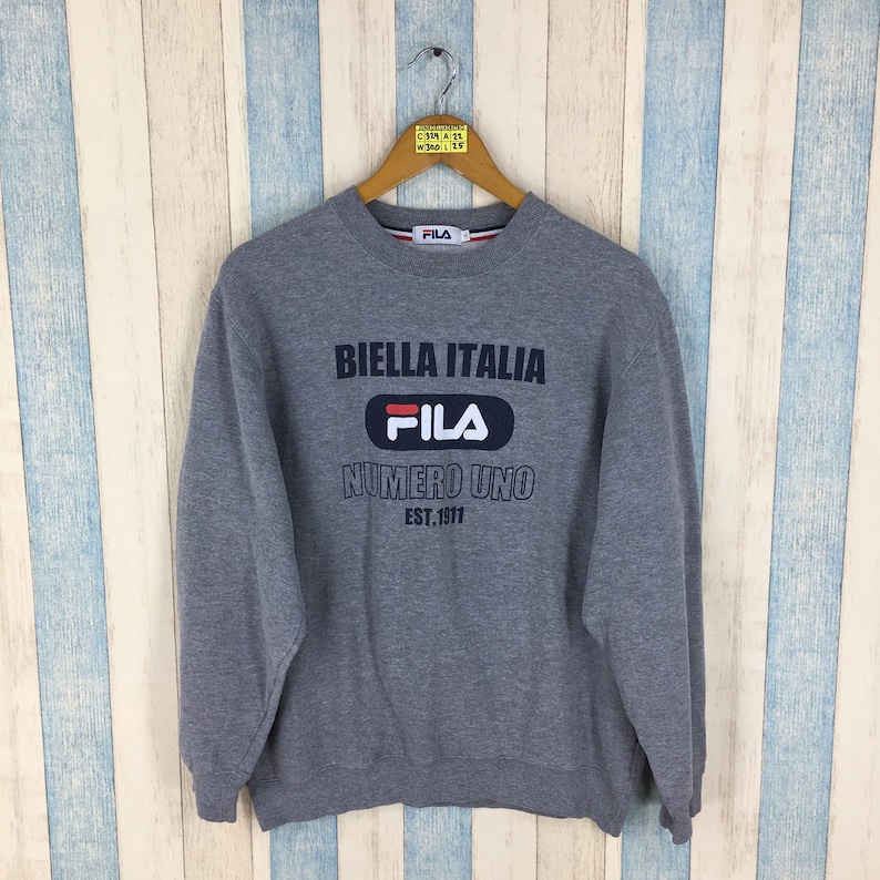 vintage fila jumper