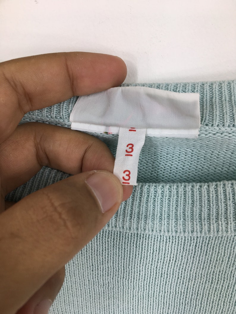 Chemise Lacoste Sweatshirts Small Green Vintage 90s Chemise Lacoste Sportswear Lacoste Pullover Sweater Size S