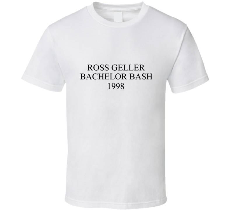 Ross Geller Bachelor Bash 1998 Friends 