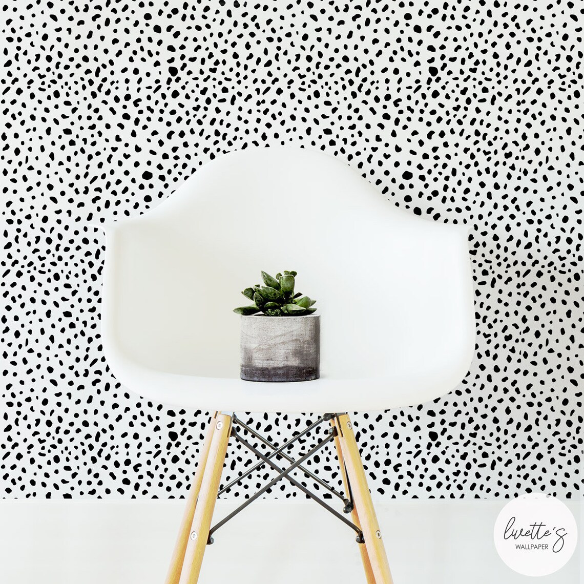 Dalmatian Removable Wallpaper Nursery Bedroom Animal Print Etsy