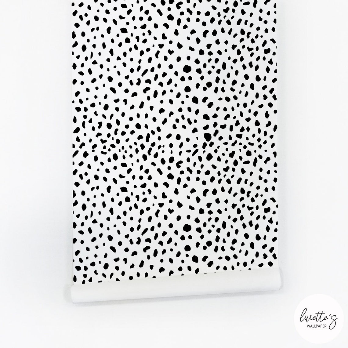 Dalmatian Removable Wallpaper Nursery Bedroom Animal Print Etsy