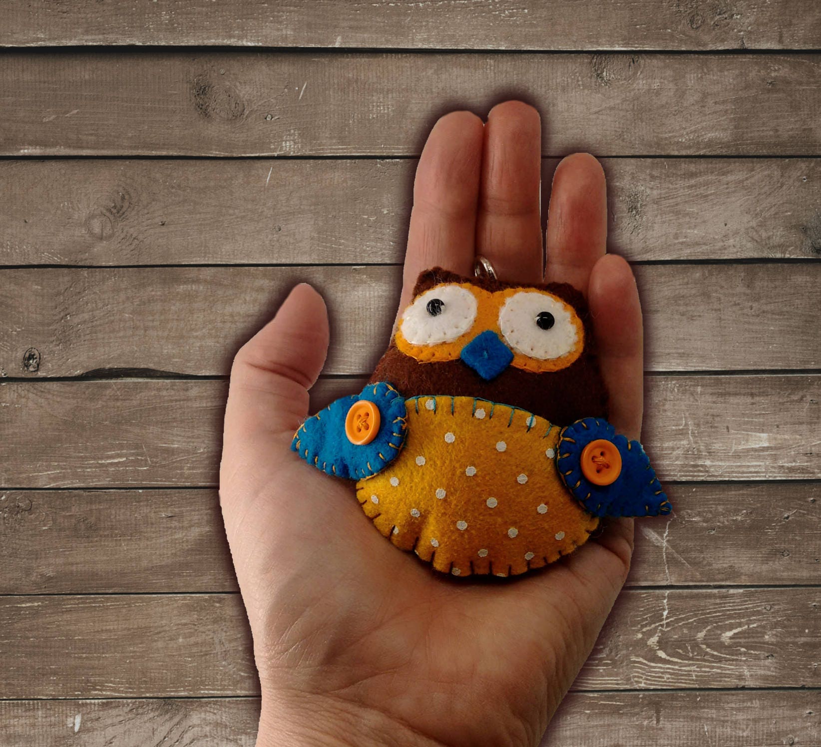 Felt Pattern-felt Owls-owl Sewing Pattern-decor-felt PDF Pattern-owl