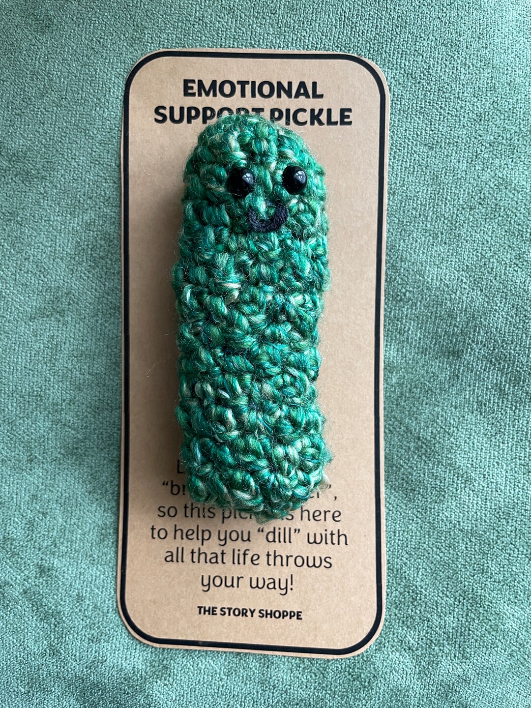 Emotional Support Pickle Etsy