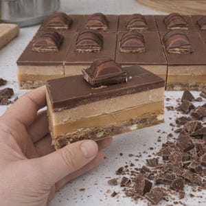 Bueno Cookie Millionaire Bar Recipe, Stuffed Chocolate cookie, Hazelnut Layers (Digital Download)