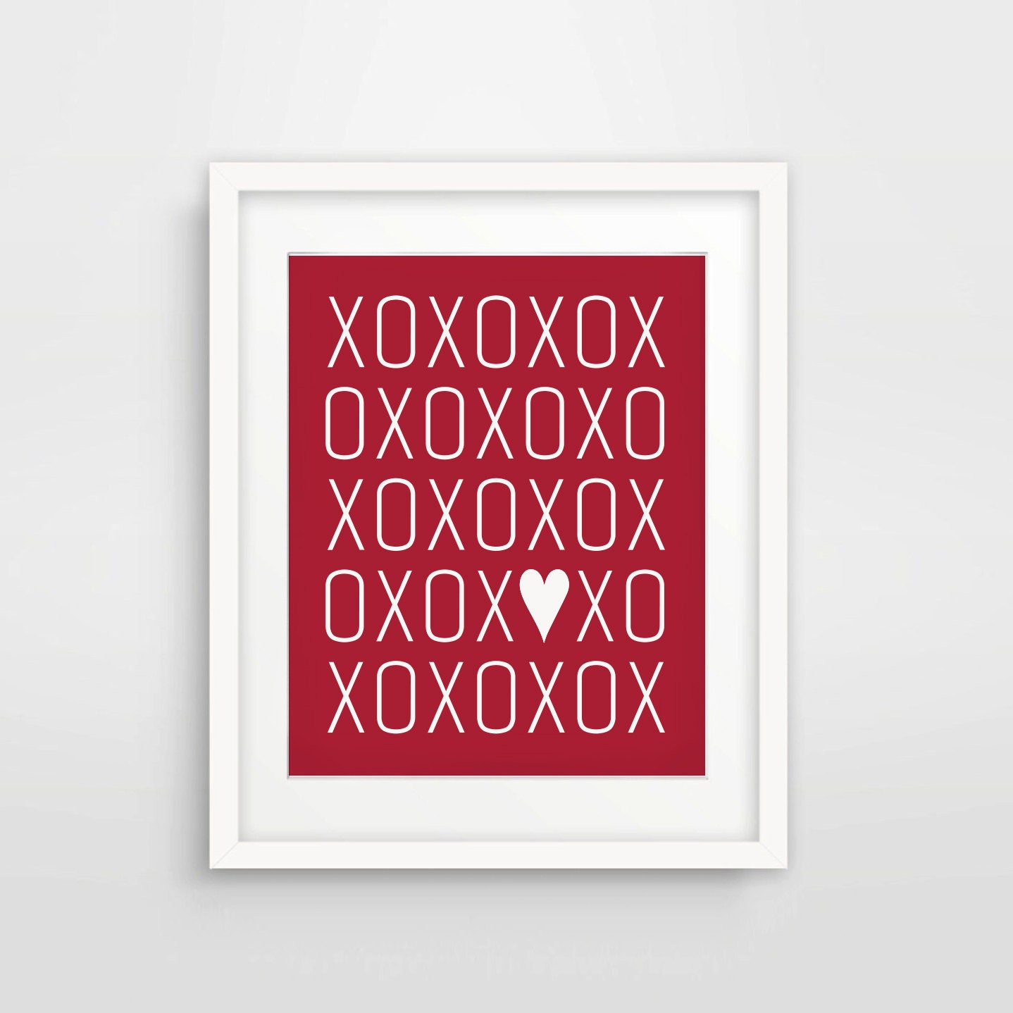 XOXO Valentine s Day Printable Etsy