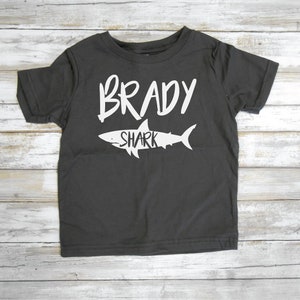 Custom Shark Shirt, Birthday Shark Shirt, Shark Themed Birthday Party, Custom Name Shark Shirt, Toddler T-Shirt, Toddler Birthday Tee, Shark