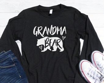 grandma bear moletom com capuz