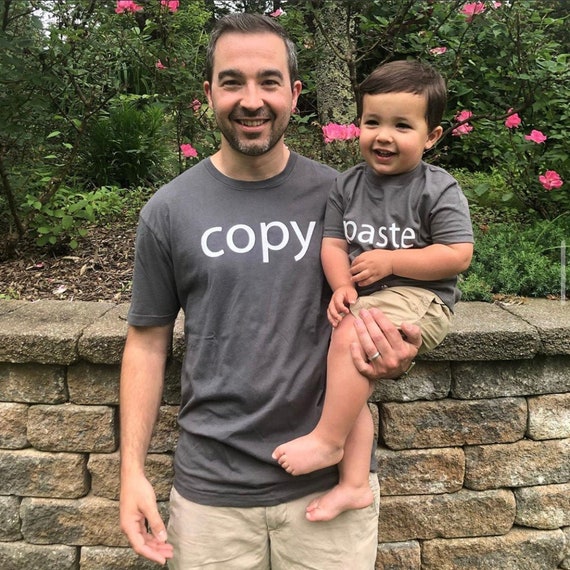 Father's Day Shirts, Daddy Son Shirts, Copy Paste Shirts, Father Son  Tshirt, Gift for Dad,fathers Day Gift Shirt,father Son Matching T Shirt 