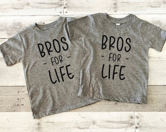 Matching Brother Shirts, Bros For Life Shirts, Brother Outfits, Big Brother Little Brother Shirt, Shirts for Brothers Boys, Brother Tshirts