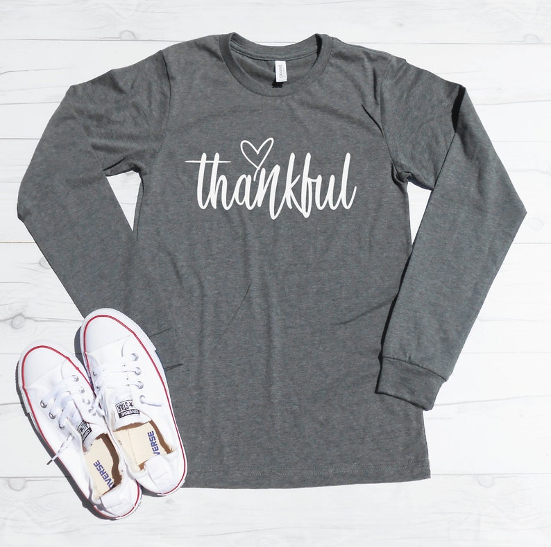 Beopjesk Women's Long Sleeve Thanksgiving Pumpkin T-Shirt - Cute & Comfy Fall Graphic Tee