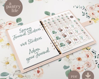 LAST ONE - Printable Spring Planner stickers
