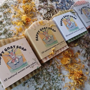 Goat Milk Soap - Happy Goat Soap - All Natural Scents and Colors