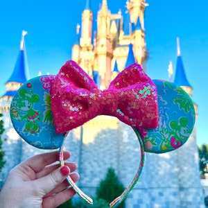 Aqua Florida Mouse ears