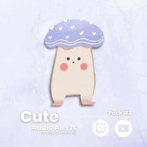 Twitch Sound Alerts Cute Pack 1 notifications Etsy